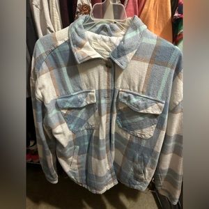 🔴Aeropostale women’s lined flannel jacket NWOT